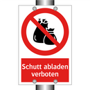 Schutt abladen verboten