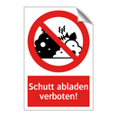 Schutt abladen verboten!