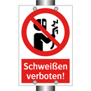 Schweißen verboten!