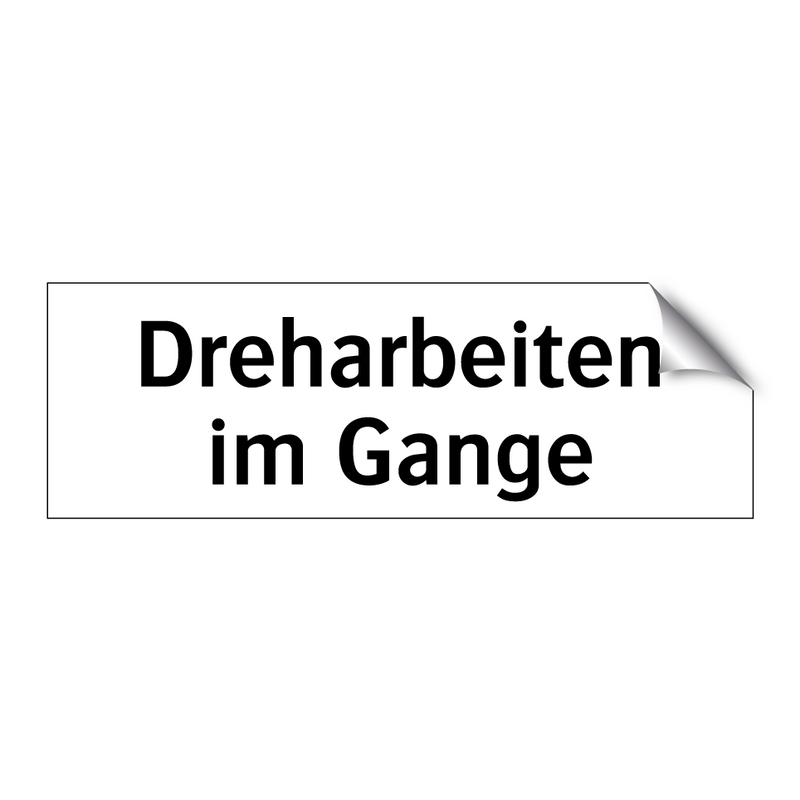 Dreharbeiten im Gange
