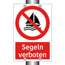 Segeln verboten