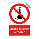 Shisha rauchen verboten