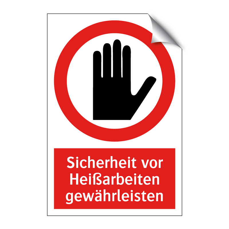 Sicherheit vor Heißarbeiten gewährleisten