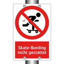 Skate-Bording nicht gestattet