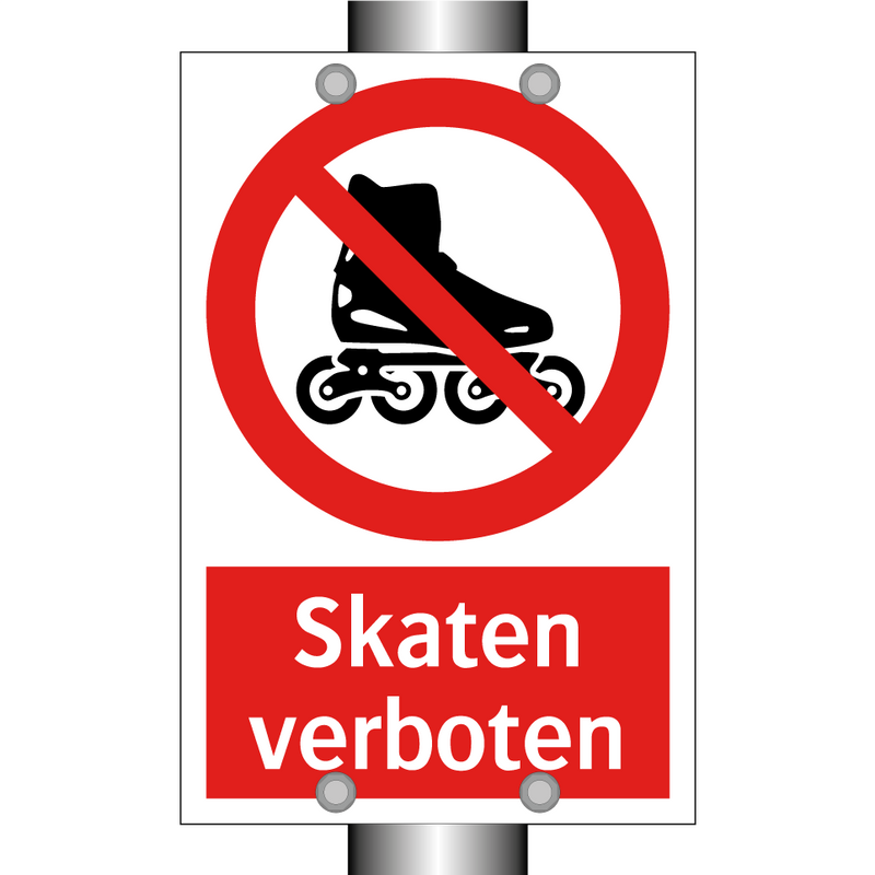 Skaten verboten