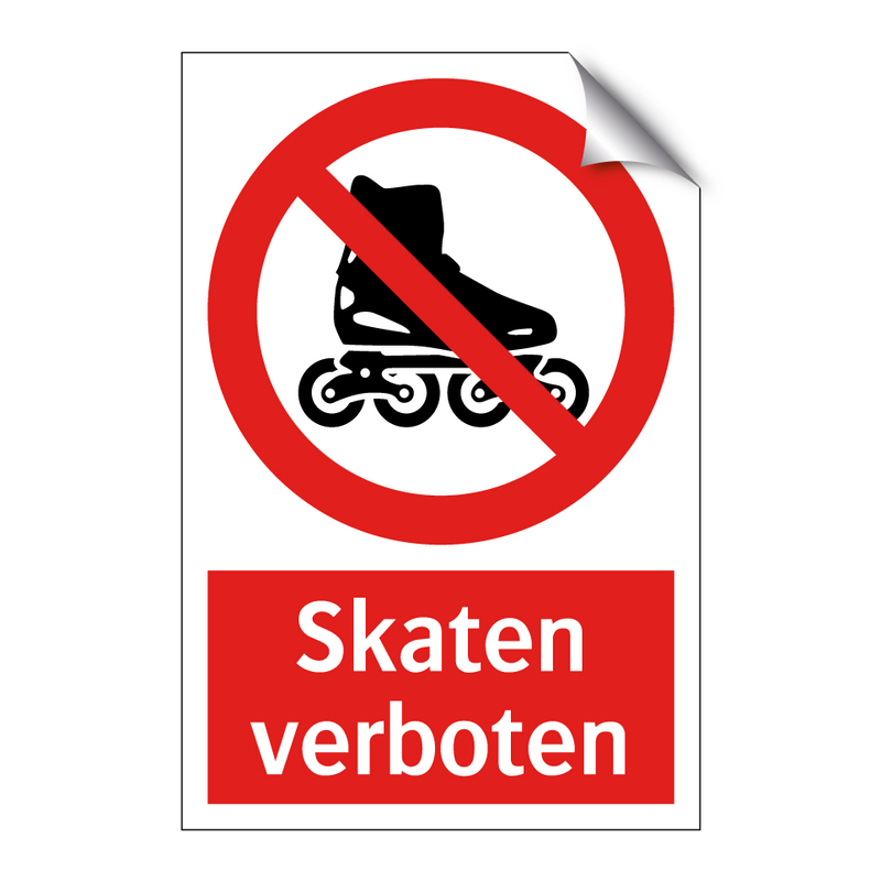 Skaten verboten