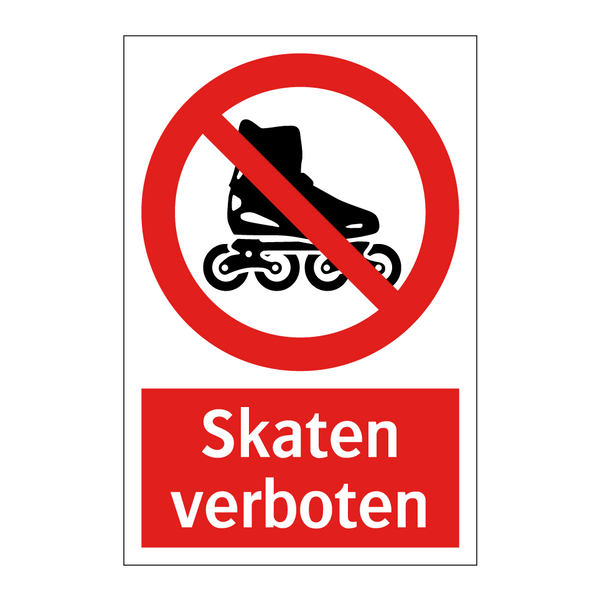 Skaten verboten