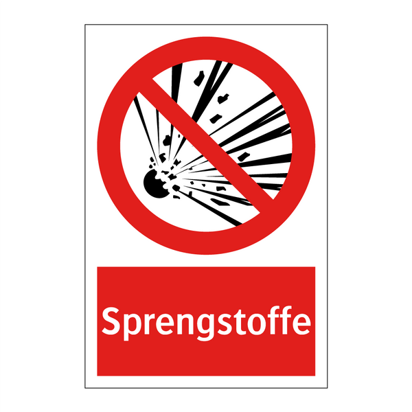 Sprengstoffe