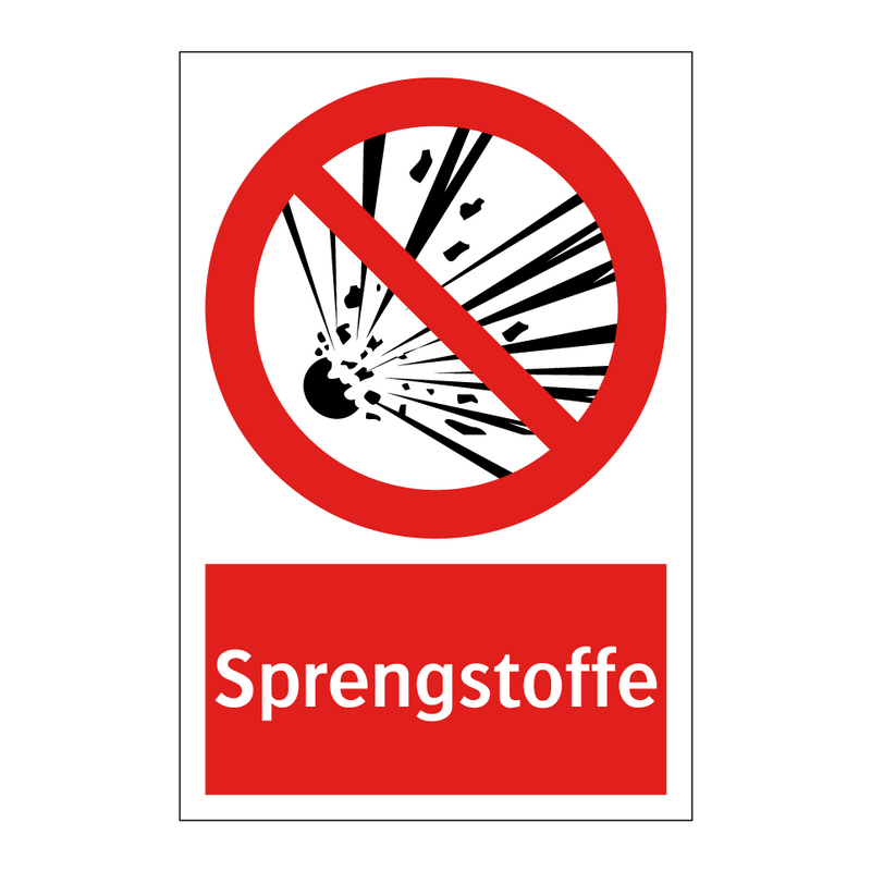 Sprengstoffe