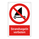 Strandsegeln verboten