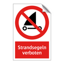 Strandsegeln verboten