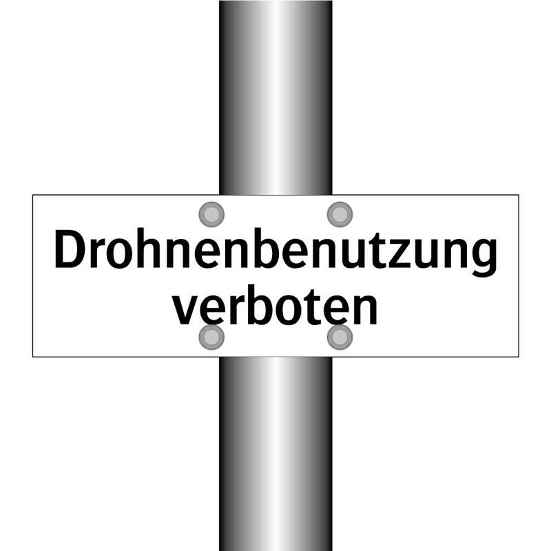 Drohnenbenutzung verboten