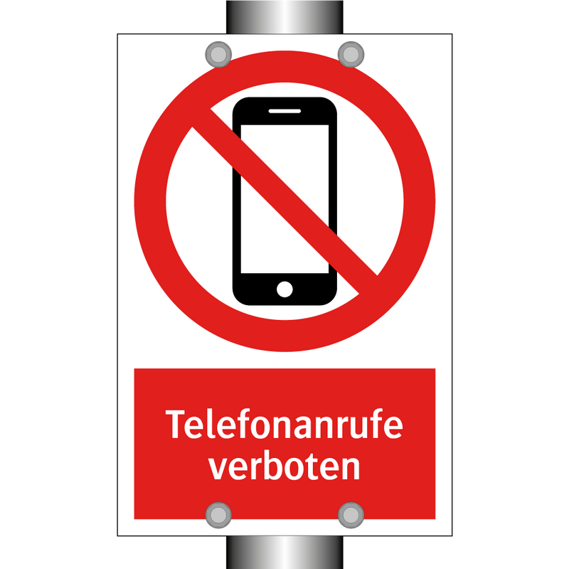 Telefonanrufe verboten