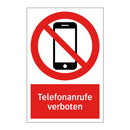 Telefonanrufe verboten