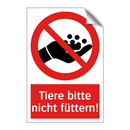 Tiere bitte nicht füttern!