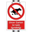 Unser Garten ist kein Hundeklo