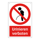 Urinieren verboten