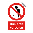 Urinieren verboten