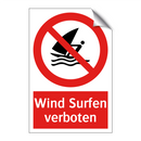 Wind Surfen verboten