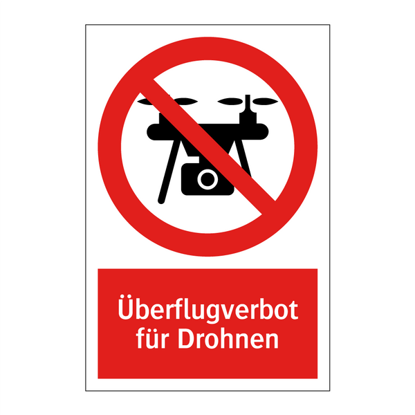 Überflugverbot für Drohnen