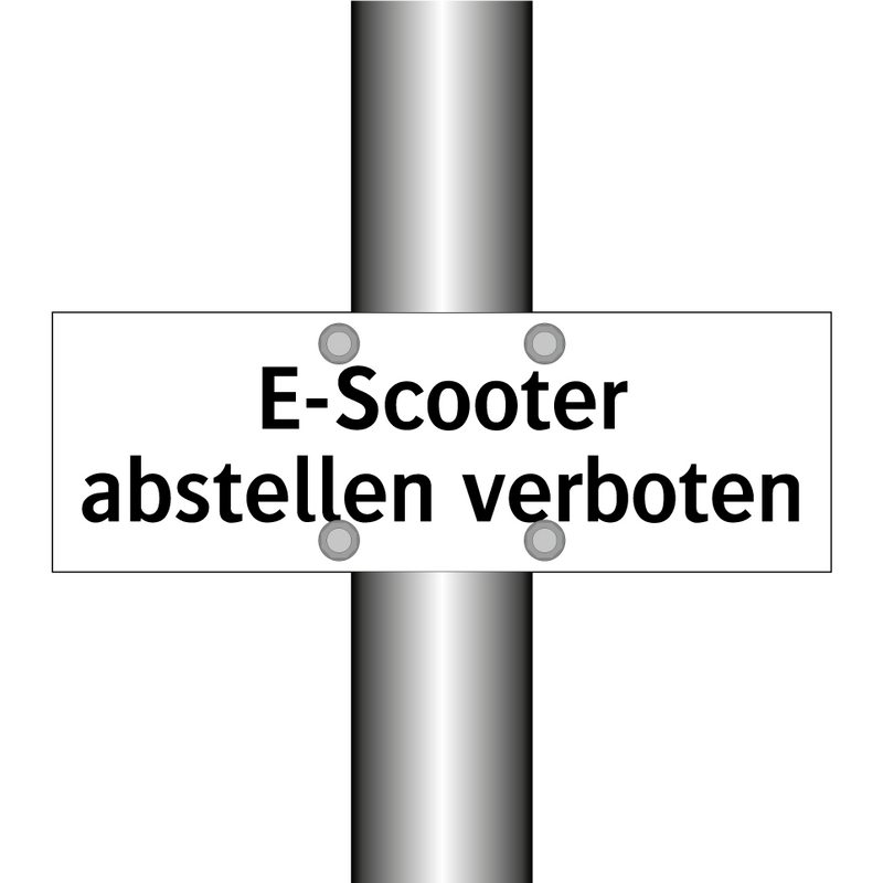 E-Scooter abstellen verboten