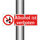 Alkohol ist verboten