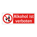 Alkohol ist verboten