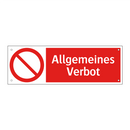 Allgemeines Verbot