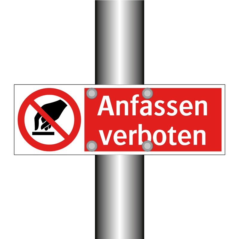 Anfassen verboten