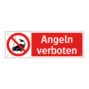 Angeln verboten
