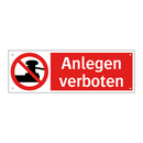 Anlegen verboten
