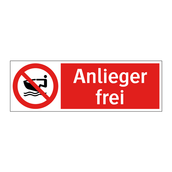 Anlieger frei