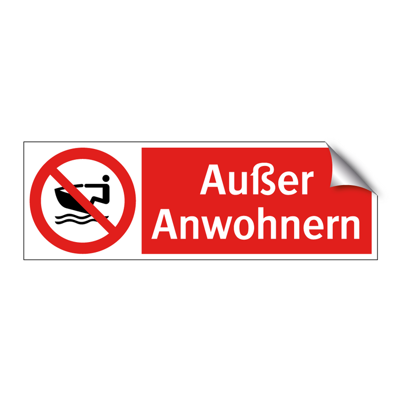 Außer Anwohnern