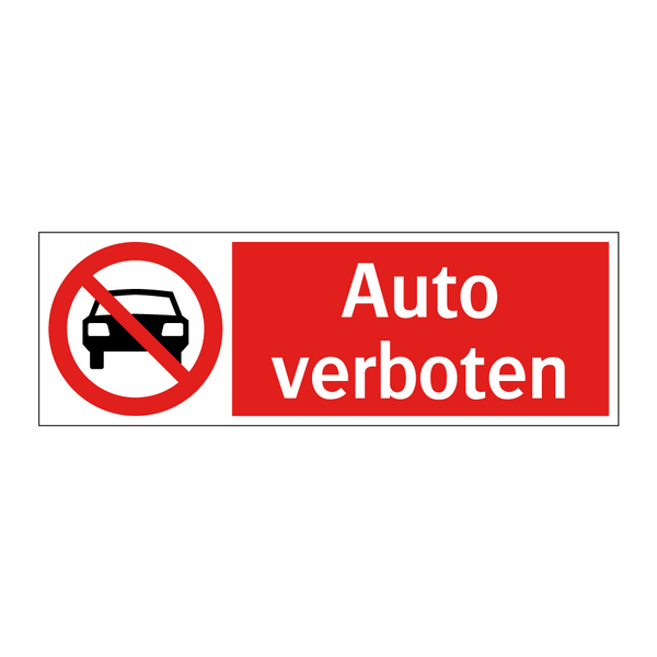 Auto verboten
