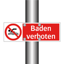 Baden verboten
