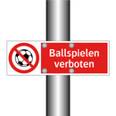 Ballspielen verboten