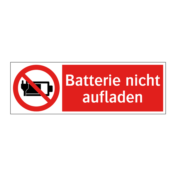 Batterie nicht aufladen