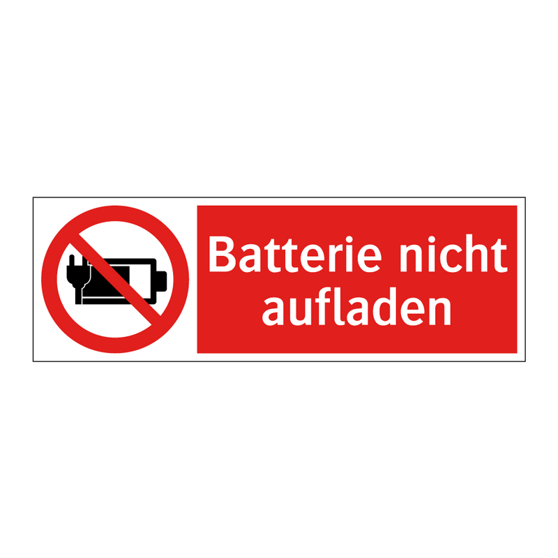 Batterie nicht aufladen