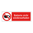 Batterie nicht wiederaufladen