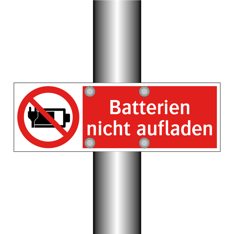 Batterien nicht aufladen