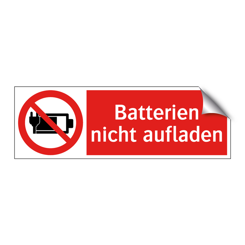 Batterien nicht aufladen
