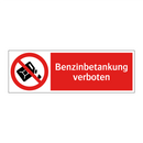 Benzinbetankung verboten
