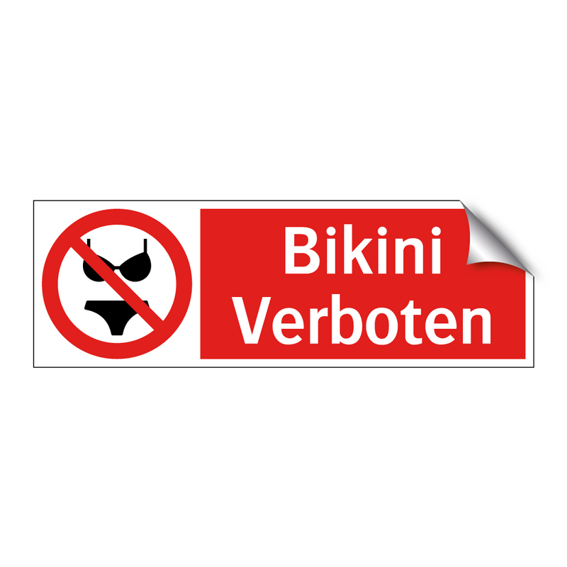 Bikini Verboten