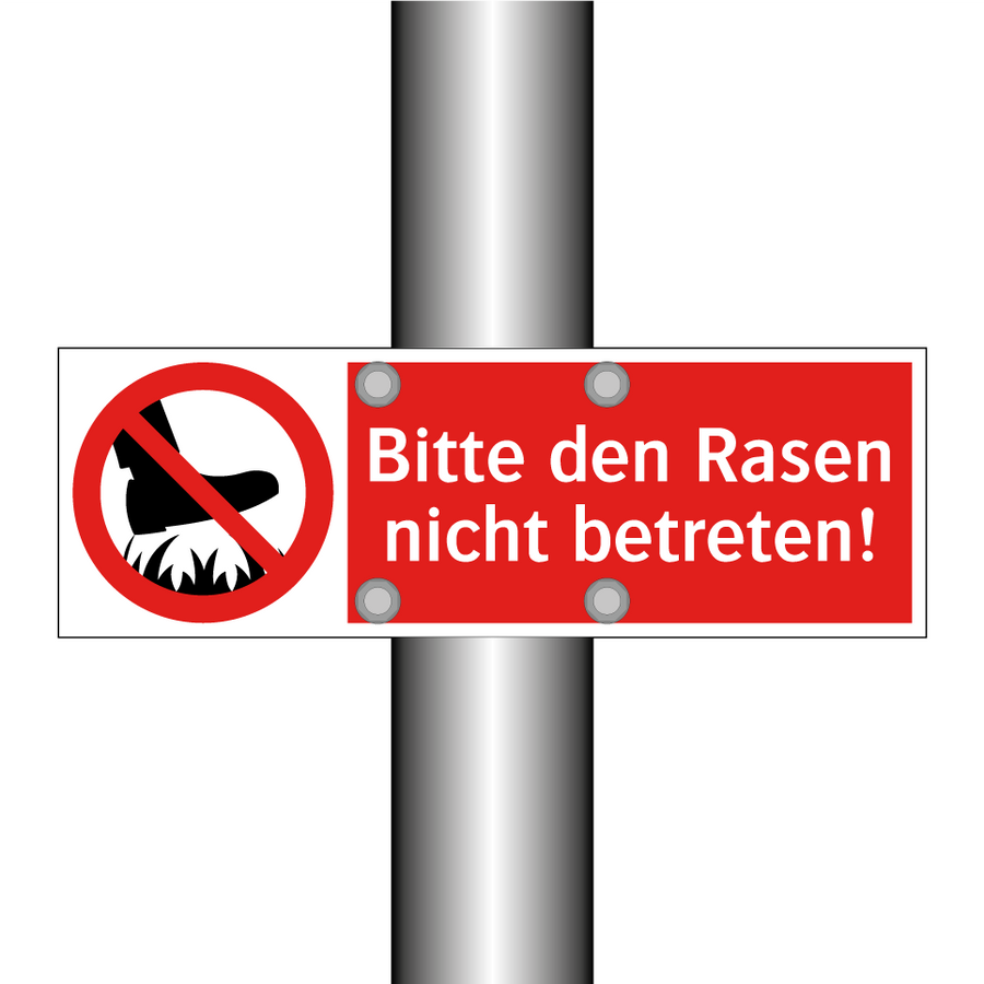 Kauf Bitte den Rasen nicht betreten! schild | SignOnline