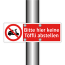Bitte hier keine Töffli abstellen