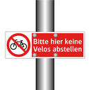 Bitte hier keine Velos abstellen