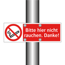 Bitte hier nicht rauchen. Danke!