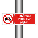 Bitte keine Roller hier parken