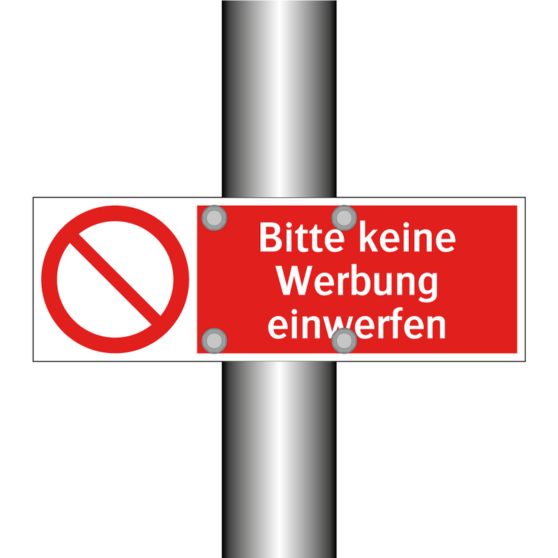 Bitte keine Werbung einwerfen