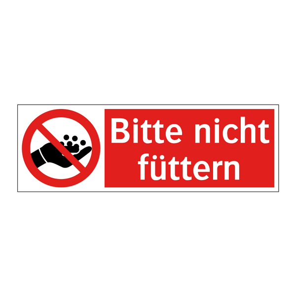 Bitte nicht füttern